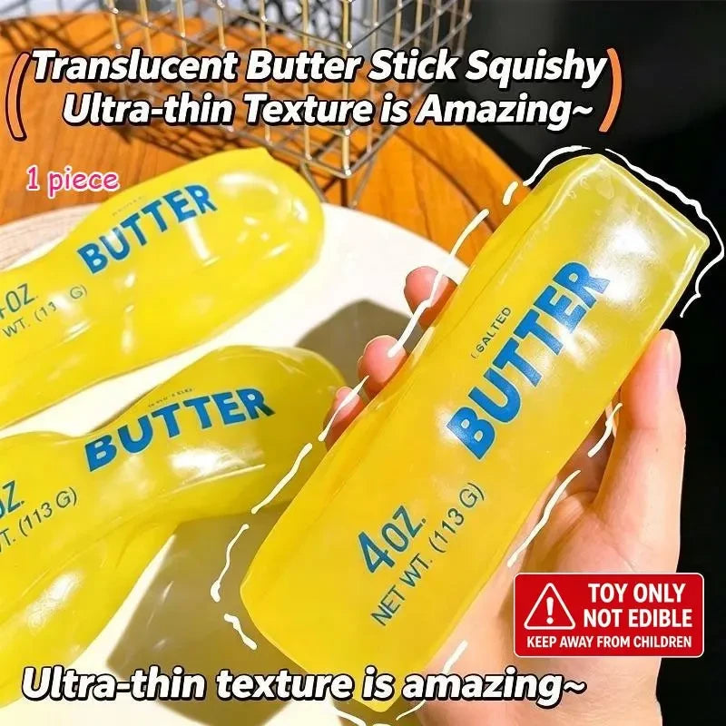 Plasticine Butter Strip Stress Relief Toy