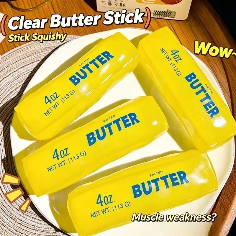 Plasticine Butter Strip Stress Relief Toy