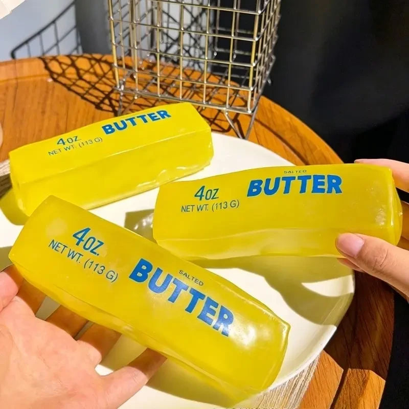 Plasticine Butter Strip Stress Relief Toy